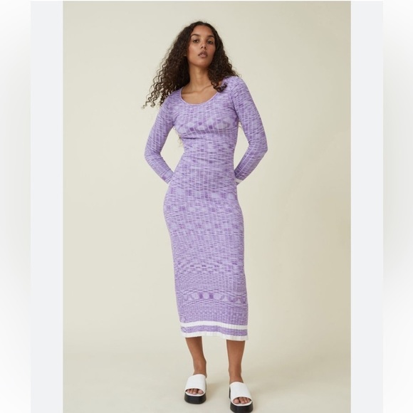 Cotton On Women Space Dye
Knit Midaxi Dress Size XS - Picture 1 of 12